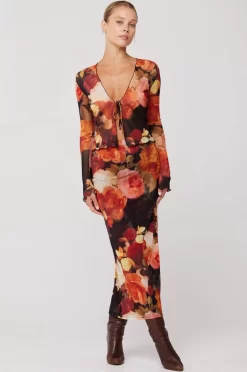 Sale Aliyah Mesh Top In Muse Women Tops