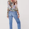 Outlet Aliyah Mesh Top In Shakespeare Women Tops