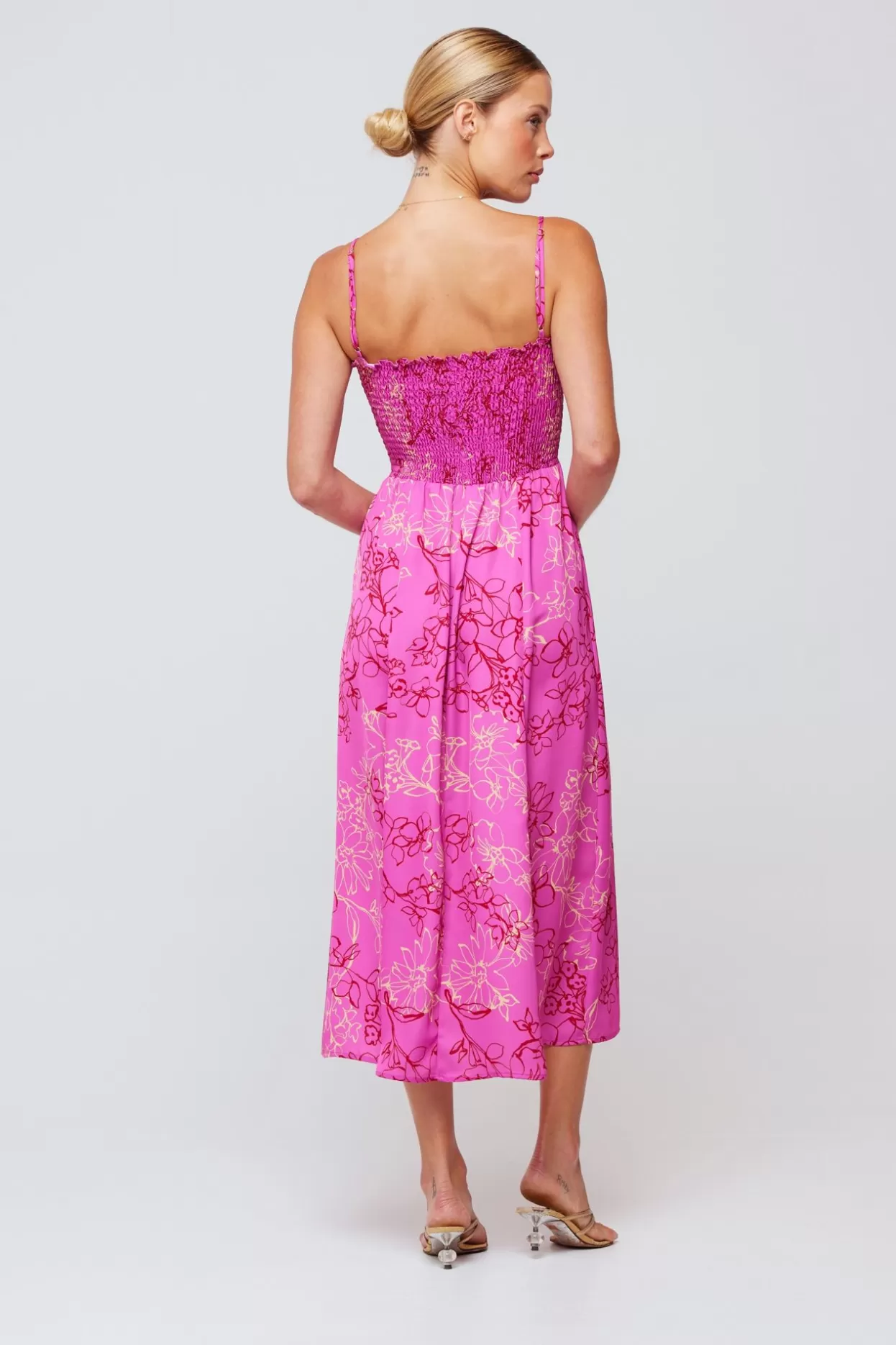 ashley_midi_in_azalea_1.webp Discount Ashley Midi In Azalea Women Dresses
