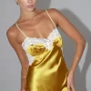 Online Celine Dress In Gold Women Dresses