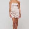 Online Cindy Mini In Champagne Women Dresses