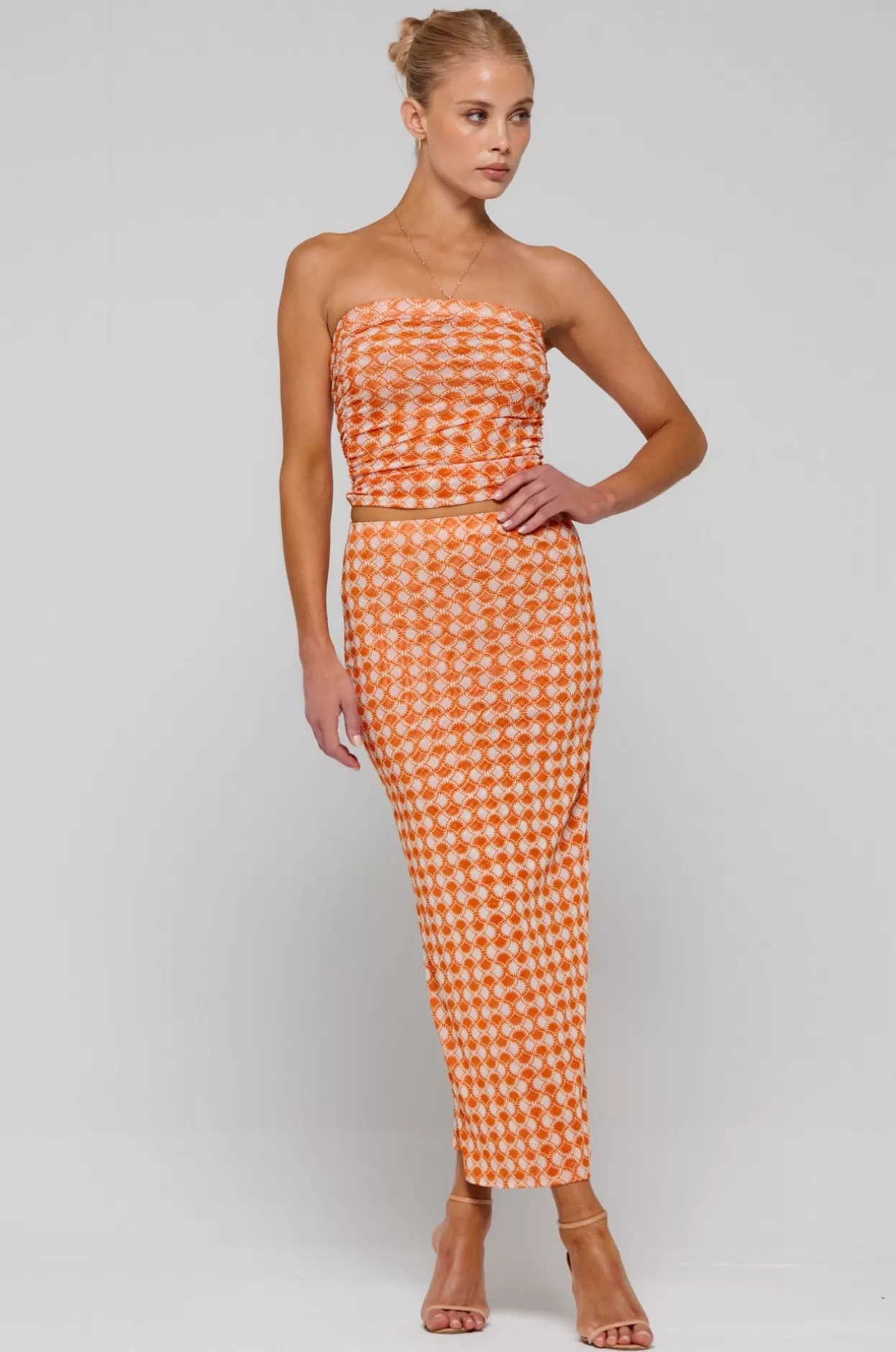 clyde_mesh_skirt_in_solstice_0.webp Clearance Clyde Mesh Skirt In Solstice Women Bottoms