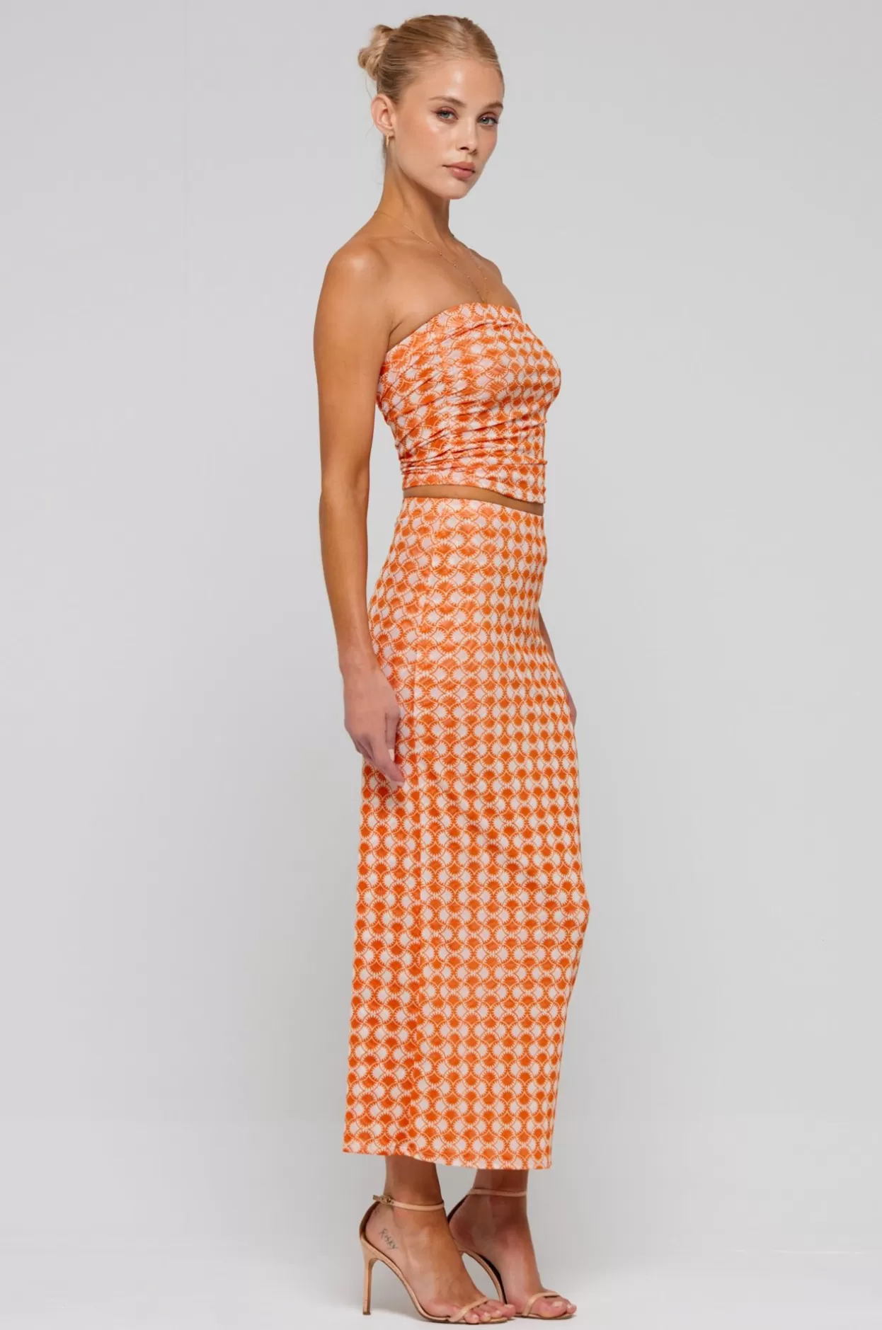 clyde_mesh_skirt_in_solstice_3.webp Clearance Clyde Mesh Skirt In Solstice Women Bottoms