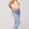 Cheap Gigi Corset In Wildflower Women Tops