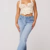 Cheap Gigi Corset In Wildflower Women Tops