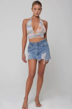 Outlet Jane Top In Versailles Women Tops