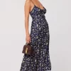Cheap Kaitlyn Midi In Midnight Women Dresses
