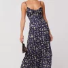 Cheap Kaitlyn Midi In Midnight Women Dresses