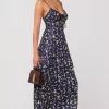 Cheap Kaitlyn Midi In Midnight Women Dresses