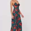 Sale Kaitlyn Midi In Mistletoe Women Dresses