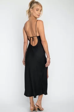 Cheap Madison Slip In Black Women Dresses