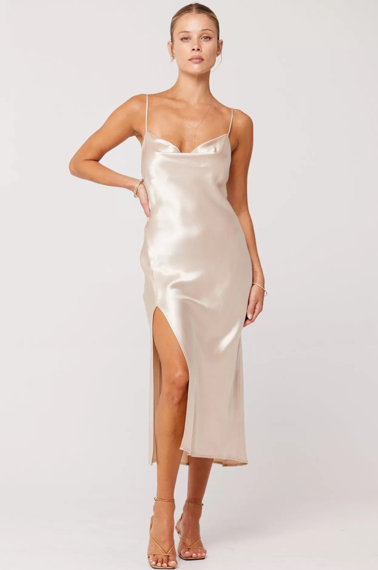 madison_slip_in_champagne_1.webp Shop Madison Slip In Champagne Women Dresses