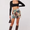 Outlet Mazzy Mini Skirt In Shakespeare Women Bottoms