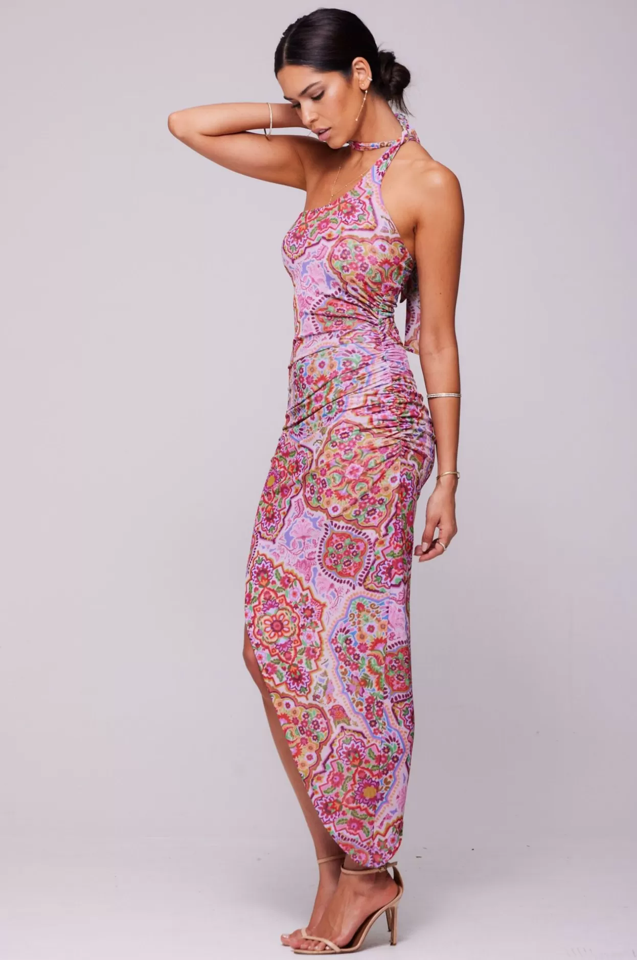 nicole_mesh_midi_in_sayulita_8.webp Outlet Nicole Mesh Midi In Sayulita Women Dresses