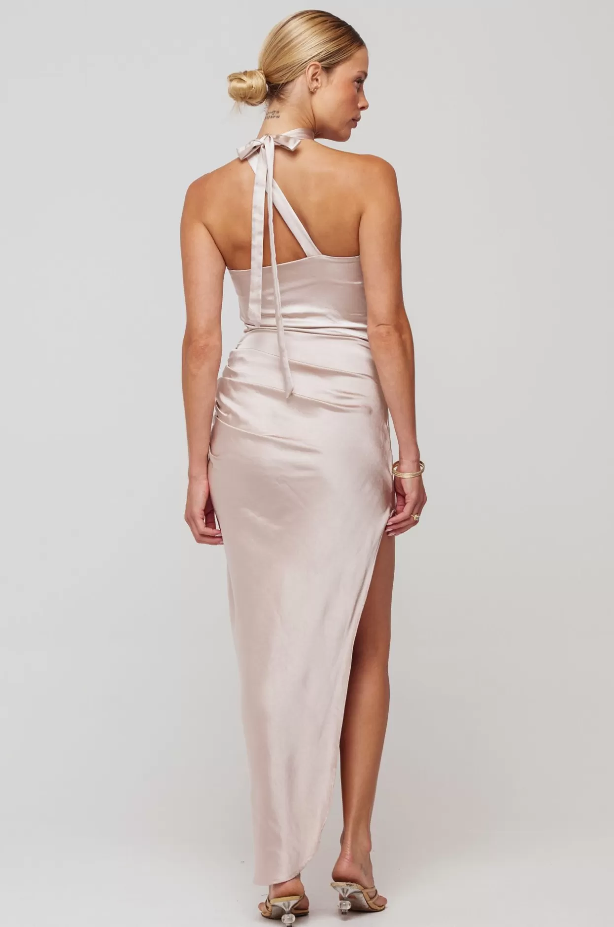 nicole_midi_in_champagne_6.webp Flash Sale Nicole Midi In Champagne Women Dresses