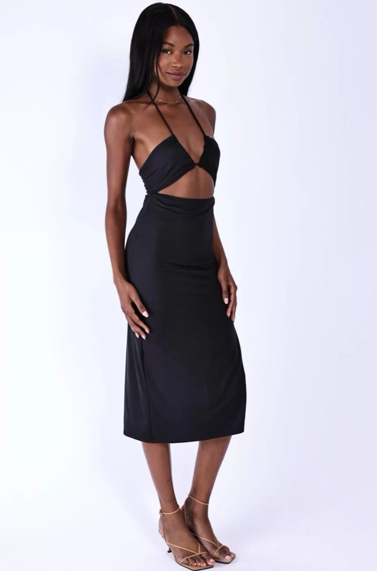 nikki_dress_in_black_2.webp Cheap Nikki Dress In Black Women Dresses
