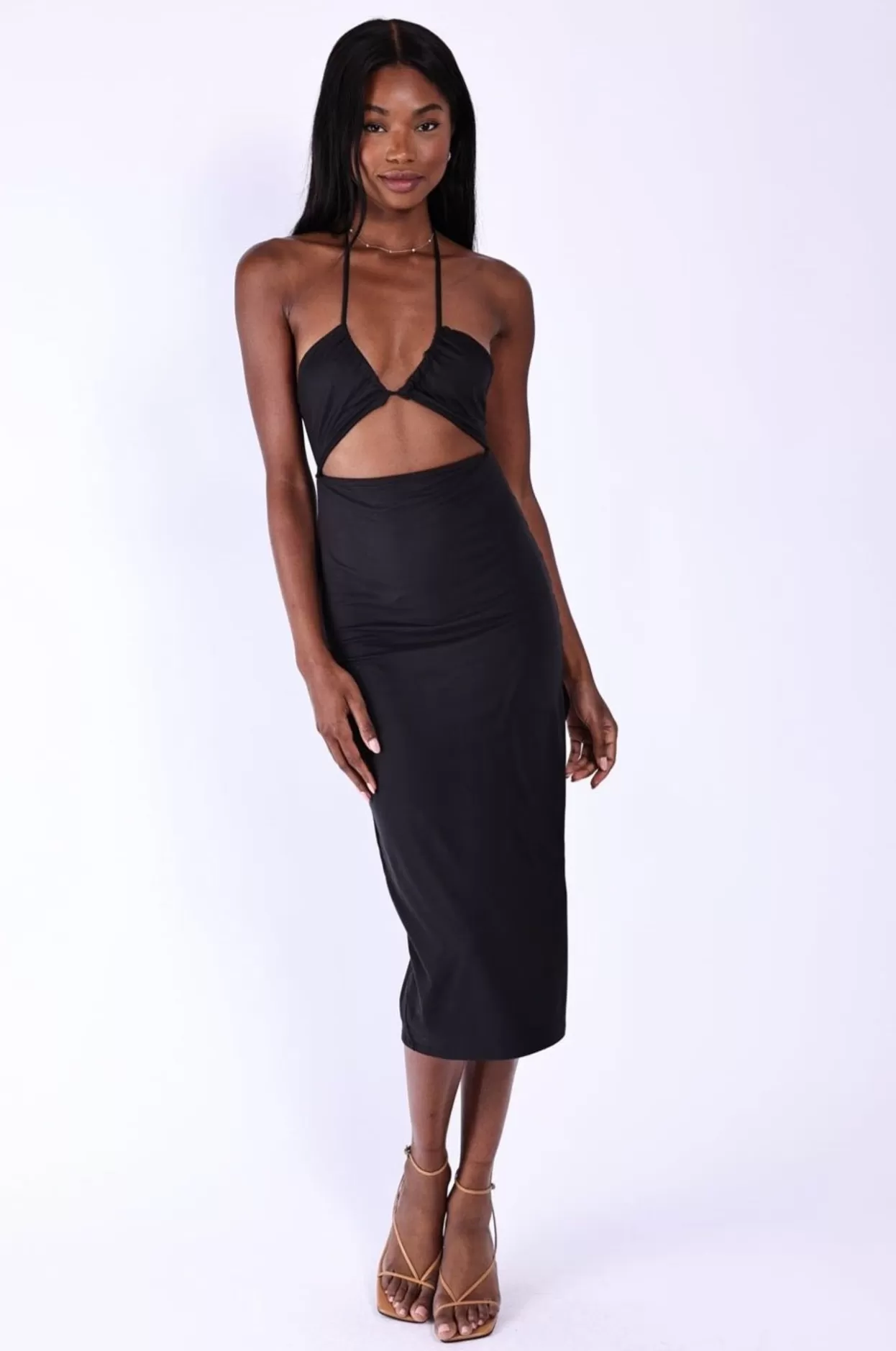 nikki_dress_in_black_3.webp Cheap Nikki Dress In Black Women Dresses