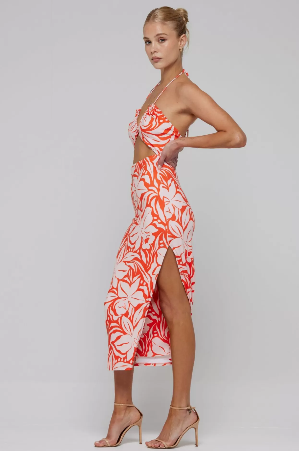 nikki_dress_in_clementine_2.webp Cheap Nikki Dress In Clementine Women Dresses