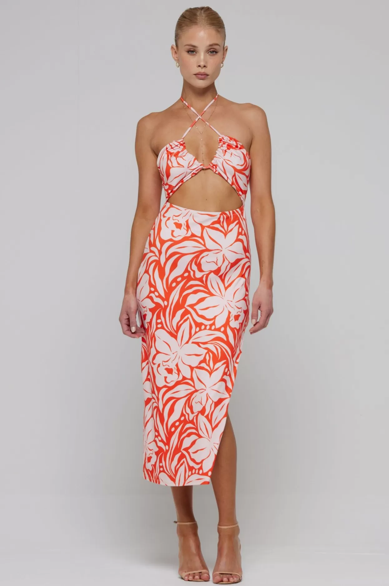 nikki_dress_in_clementine_5.webp Cheap Nikki Dress In Clementine Women Dresses