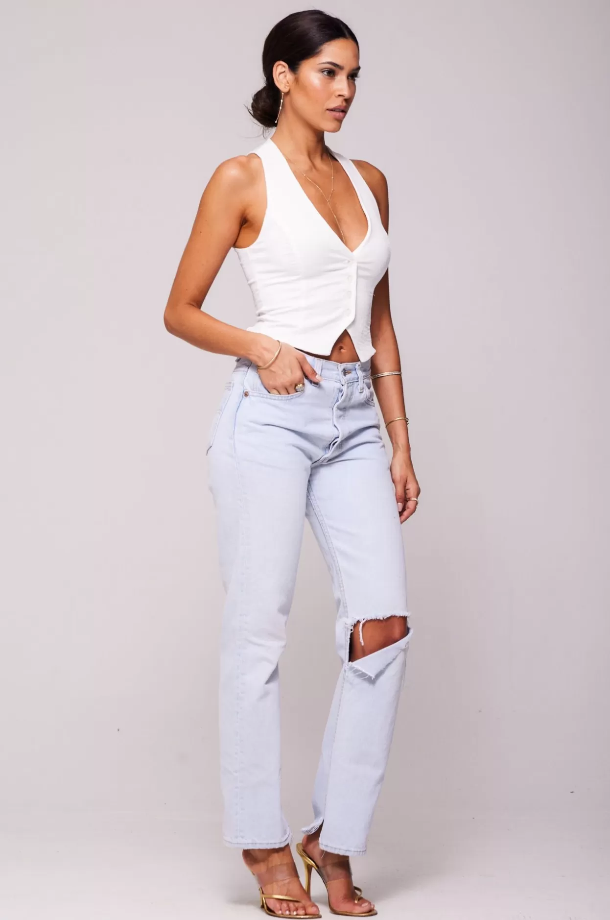 noah_vest_in_white_6.webp Cheap Noah Vest In White Women Tops