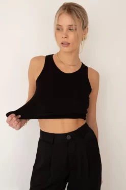 Outlet Og Tank In Black Women Tops