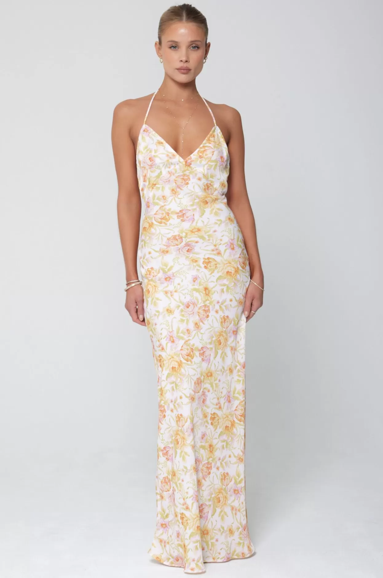 pfeiffer_dress_in_gardenia_0.webp Shop Pfeiffer Dress In Gardenia Women Dresses