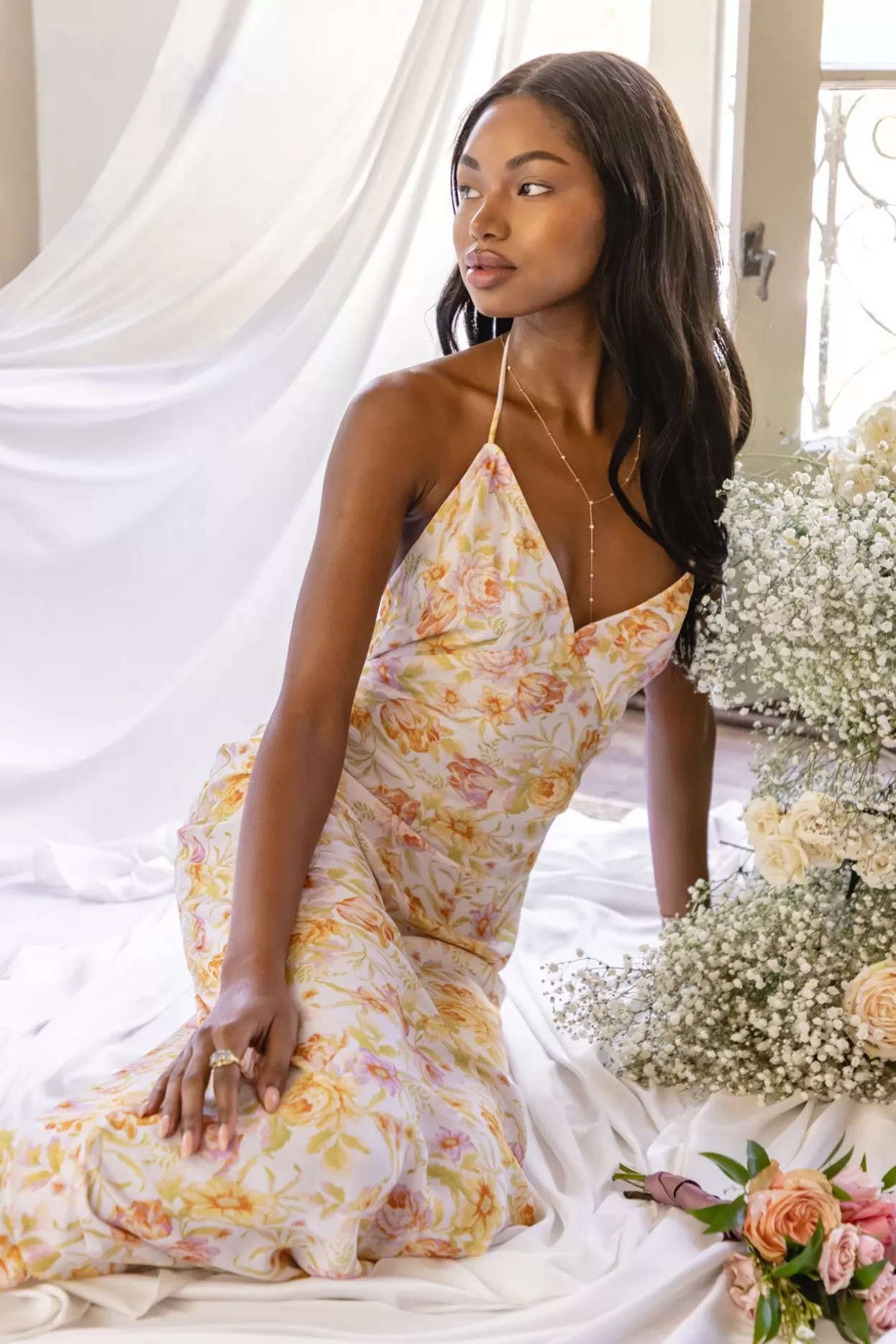 pfeiffer_dress_in_gardenia_7.webp Shop Pfeiffer Dress In Gardenia Women Dresses