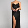 Discount River Slip In Black Women Dresses