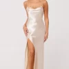Discount River Slip In Champagne Women Dresses