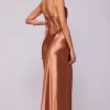 Sale River Slip In Copper Women Dresses