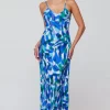Store Rose Maxi In Aqua Women Dresses