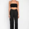 Sale Sasha Trouser In Black Women Bottoms