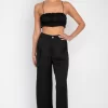 Sale Sasha Trouser In Black Women Bottoms
