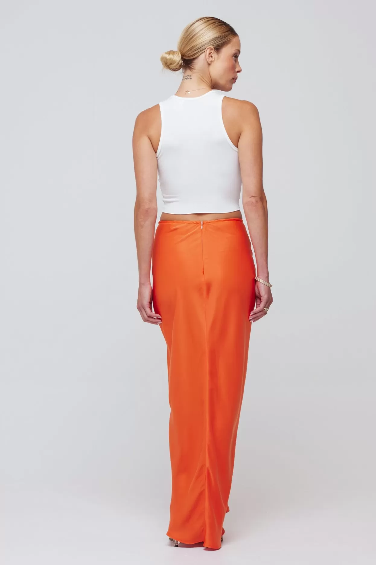 ziggy_skirt_in_papaya_2.webp Discount Ziggy Skirt In Papaya Women Bottoms